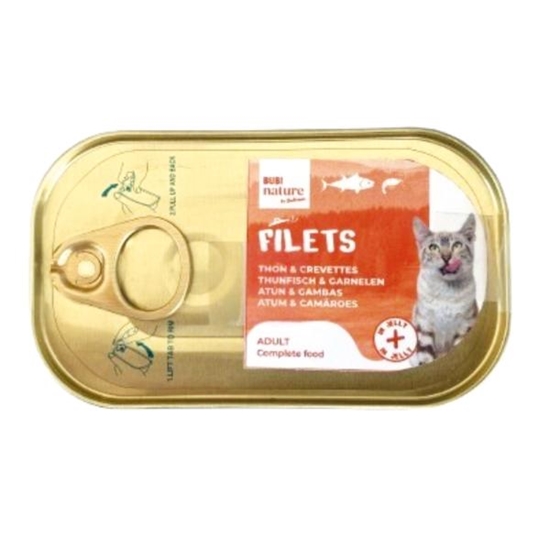 Picture of Bubi Nature Tuna & Prawn in Jelly 85g | Adult Cat